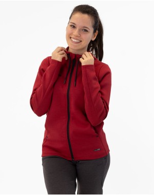 Kapuzenjacke Premium Basics / Double-Tech-Knit