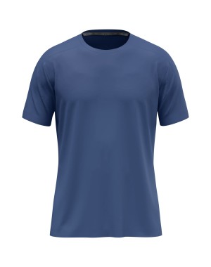 T-Shirt Uni / Polyester-Mini-Piquet